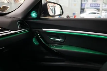 19년식 BMW 3GT 차량에 조그다이얼로 조절하는 순정스타일 엠비언트 + 회오리엠비언트 커버 시공해 드렸습니다! / 중랑, 동대문, 광진구, 성동구