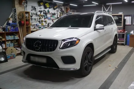 벤츠 GLS 8인치 모니터 떼고 12인치 안드로이드 올인원 장착해주기! / 중랑, 동대문, 광진구, 성동구