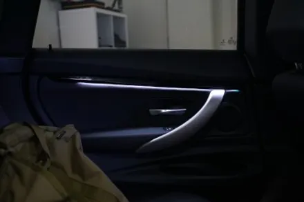 F34 3GT 차량에 12.3인치 안드로이드 모니터 과할까요? 노노~ 여기에 순정연동 엠비언트까지 실내 분위기 튜닝하기! / 중랑, 동대문, 광진구, 성동구