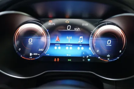 벤츠 GLC 클래스 디지털계기판 부터 12.3인 대화면 모니터 그리고 엠비언트까지 실내컨버전 풀시공 해드렸어요! / 서울 중랑