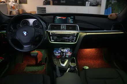 BMW 3GT, 3시리즈 순정화면에서 조작 가능한 순정형 엠비언트 장착하기~! / 중랑, 동대문, 광진구, 성동구