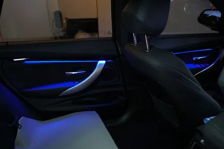 F34 3GT 차량에 12.3인치 안드로이드 모니터 과할까요? 노노~ 여기에 순정연동 엠비언트까지 실내 분위기 튜닝하기! / 중랑, 동대문, 광진구, 성동구