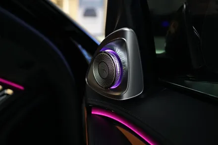 벤츠 W223 S클래스 S400D에 순정같은 액티브엠비언트와 4D부메스터 시공하기! / 중랑, 동대문, 광진구, 성동구