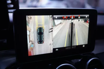 벤츠 W205 C클래스에 순정 레트로핏! 어라운드뷰 카메라 시공하기! / 중랑, 동대문, 광진구, 성동구