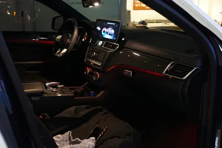 벤츠 GLE63AMG 답게 실내모니터부터 핸들, 엠비언트 까지 튜닝하기~! / 중랑, 동대문, 광진구, 성동구