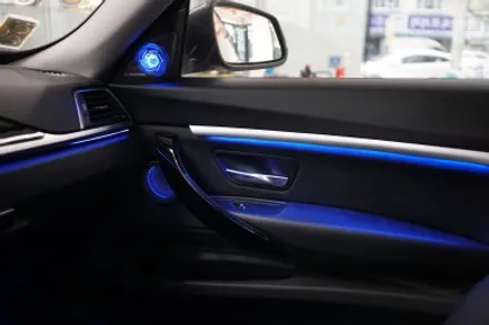 19년식 BMW 3GT 차량에 조그다이얼로 조절하는 순정스타일 엠비언트 + 회오리엠비언트 커버 시공해 드렸습니다! / 중랑, 동대문, 광진구, 성동구