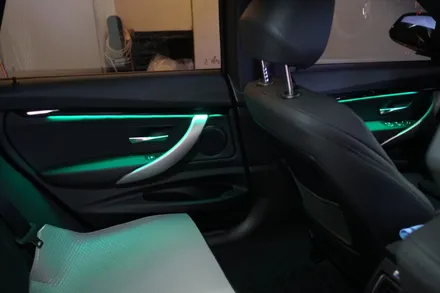 F34 3GT 차량에 12.3인치 안드로이드 모니터 과할까요? 노노~ 여기에 순정연동 엠비언트까지 실내 분위기 튜닝하기! / 중랑, 동대문, 광진구, 성동구