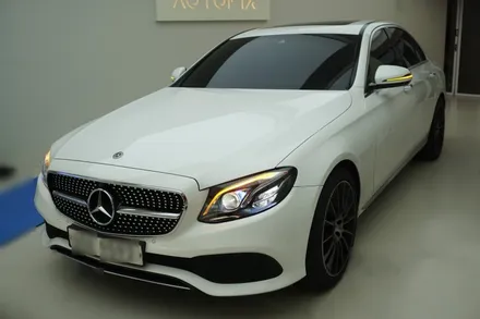 W213 E클래스 벤츠 순정 멀티빔 헤드램프 교체작업~ 야간운전 너무너무 편합니다! / 중랑, 동대문, 광진구, 성동구