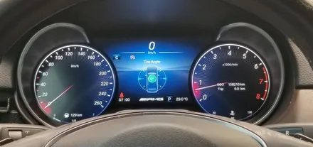 벤츠 W166, X166 GLE / GLS 전용 순정스타일 디지털계기판 시공했습니다! / 서울 중랑