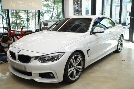 BMW 4시리즈 15인치 안드로이드 모니터 컨버전 시공과  무스웨이로 사운드까지 완벽하게 업그레이드 해드렸습니다! / 서울 중랑