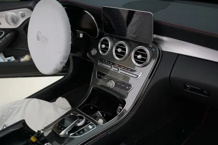 벤츠 W205 C43AMG 엠비언트 없는 옵션에 64색멀티컬러 코딩으로 순정엠비언트 활성화 작업! / 중랑, 동대문, 광진구, 성동구