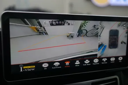 W212 E클래스 국산 12.3인치 고화질 모니터에 고화질 3D어라운드뷰 설치하기~! / 중랑, 동대문, 광진구, 성동구
