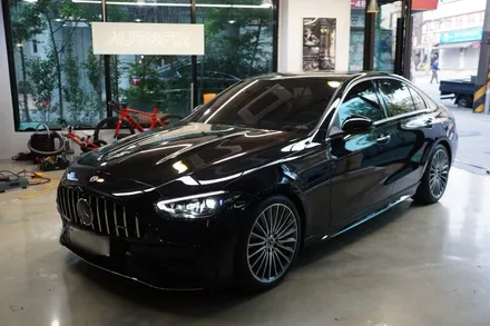 벤츠 W206 C클래스 기존 엠비언트 보다 진보된 3세대 Y존 엠비언트 그리고 4D부메스터 시공과 세로그릴로 드레스업 해드렸어요! / 중랑, 동대문, 광진구, 성동구