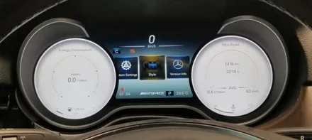 벤츠 W166, X166 GLE / GLS 전용 순정스타일 디지털계기판 시공했습니다! / 서울 중랑