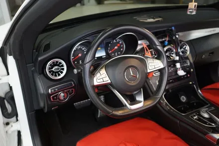 벤츠 C43 AMG 카브리올레  64 엠비언트 업그레이드 , 엠비언트 송풍구 그리고 AMG카본핸들의 최고의 조합! / 서울 중랑