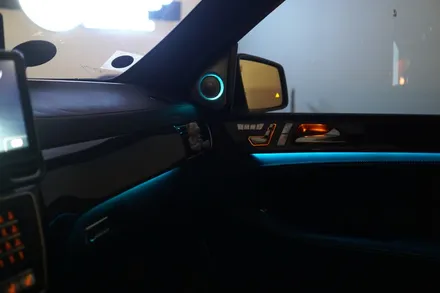 벤츠 W166 GLE 63AMG 모니터교체, 엠비언트, 핸들까지~ 실내 컨버전 튜닝 제안해 드립니다! / 중랑, 동대문, 광진구, 성동구