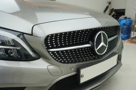W205 C클래스 페리버전 다이아몬드그릴 전국 최저가로 설치하기~! / 중랑, 동대문, 광진구, 성동구