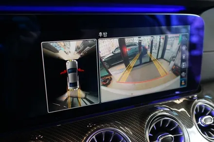 벤츠 20년식 CLS 400D 순정시스템 완벽연동! 안드로이드OS 시스템과 AMG 풀카본 핸들 시공해드렸습니다! / 서울 중랑