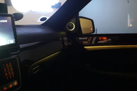 벤츠 W166 GLE 63AMG 모니터교체, 엠비언트, 핸들까지~ 실내 컨버전 튜닝 제안해 드립니다! / 중랑, 동대문, 광진구, 성동구