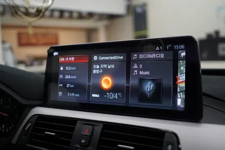 F34 3GT 차량에 12.3인치 안드로이드 모니터 과할까요? 노노~ 여기에 순정연동 엠비언트까지 실내 분위기 튜닝하기! / 중랑, 동대문, 광진구, 성동구