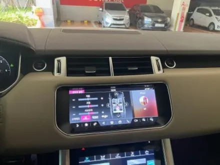 랜드로버 17년 레인지로버스포츠 전국최초로 13인치 대형모니터 교체작업했습니다! / 중랑, 동대문, 광진구, 성동구