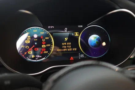W205 C클래스 AMG 디지털콕핏 순정계기판 교체작업 해드렸어요! / 중랑, 동대문, 광진구, 성동구