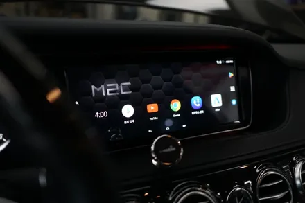 W222 16년식 S클래스에 순정HUD연동 안드로이드 시스템 장착하기~! / 중랑, 동대문, 광진구, 성동구