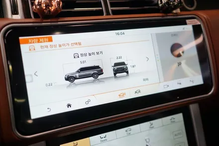랜드로버 레인지로버보그 17년식 순정모니터를 커브드 대화면 모니터로 컨버전 했습니다! / 중랑, 동대문, 광진구, 성동구