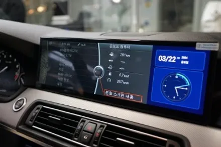 10년 훌쩍 넘은 BMW F10 5시리즈에 15인치 모니터와 오디오시스템 업그레이드하기! / 서울 중랑