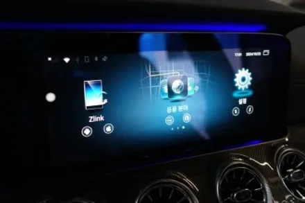 벤츠 W213 E53AMG 순정연동 안드로이드시스템! 그리고 AMG 카본핸들 시공해 드렸습니다! / 서울 중랑