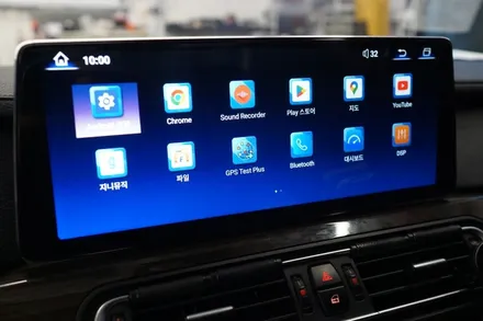 BMW 7시리즈 순정 모니터의 아쉬움 해결 12.3인치 안드로이드 시공 / 서울 중랑