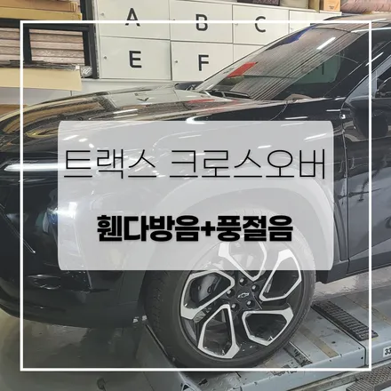 트렉스 크로스오버 휀다방음 해봤습니다 ! / 전주