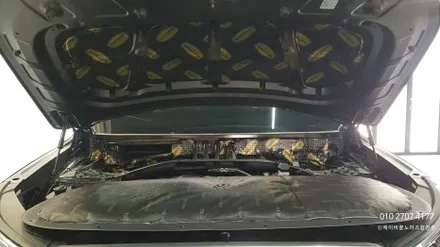 전주자동차방음 팰리세이드 휀다방음+엔진룸방음 / 전주