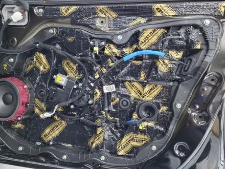 전주자동차방음 기아 K8 하이브리드 휀더방음+도어방음+풍절음 까지 B패키지로 한번에 시공했어요 !! / 전주