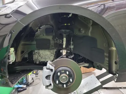 전주자동차방음 기아 K8 하이브리드 휀더방음+도어방음+풍절음 까지 B패키지로 한번에 시공했어요 !! / 전주