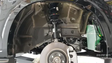 전주자동차방음 팰리세이드 휀다방음+엔진룸방음 / 전주