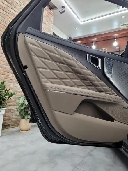 전주자동차방음 기아 K8 하이브리드 휀더방음+도어방음+풍절음 까지 B패키지로 한번에 시공했어요 !! / 전주