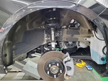 전주자동차방음 기아 K8 하이브리드 휀더방음+도어방음+풍절음 까지 B패키지로 한번에 시공했어요 !! / 전주