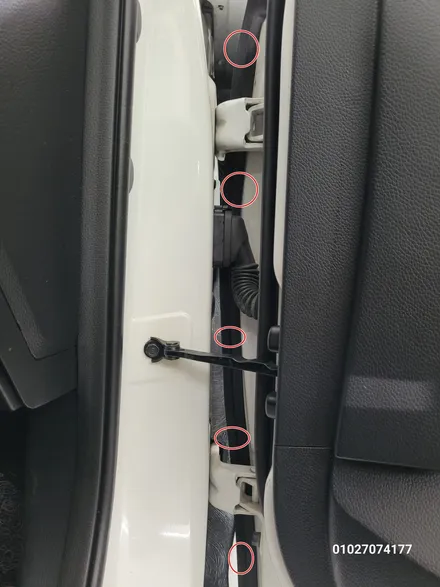 전주자동차방음 그랜저HG 풍절음 차단 작업해보았어요 !~~ / 전주