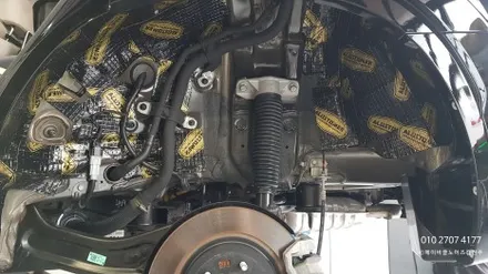 전주자동차방음 팰리세이드 휀다방음+엔진룸방음 / 전주