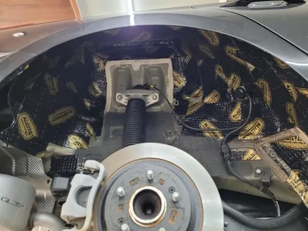 전주자동차방음 기아 K8 하이브리드 휀더방음+도어방음+풍절음 까지 B패키지로 한번에 시공했어요 !! / 전주