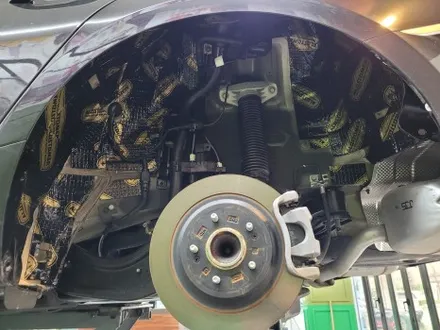 전주자동차방음 기아 K8 하이브리드 휀더방음+도어방음+풍절음 까지 B패키지로 한번에 시공했어요 !! / 전주