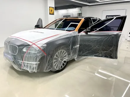 BMW 7시리즈 향남 전면 썬팅 블락포디 \
