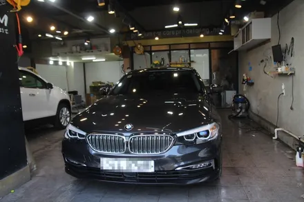 송도 신차 유리막 코팅 _ BMW 750 LI / 인천 송도동