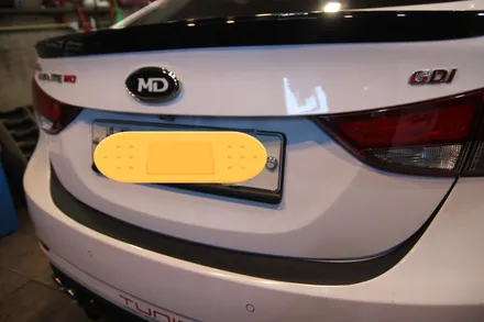인천 송도 아반떼 MD 포인트 부분랩핑으로 더욱더~~~ 세련되게 !! / 인천 송도동