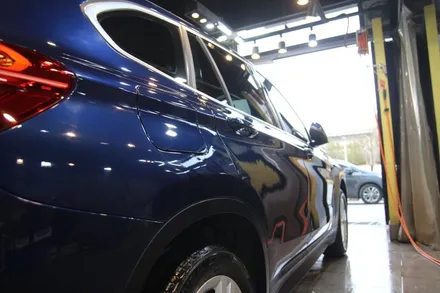 송도 판금도색 ★bmw x3★뒷범퍼,뒷휀다,뒷도어도색 외형복원 전문점 송도 ◆오토엠◆ / 인천 송도동