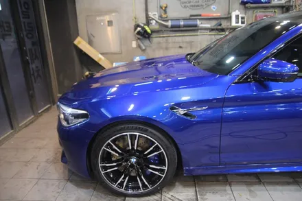 인천 송도 BMW M5전체 PPF 시공으로 뛰어난 광도감과 완벽한 차량 보호가 가능합니다.(X-PEL ULTIMATE FILM)엑스펠 얼메이트 필름!!! / 인천 송도동
