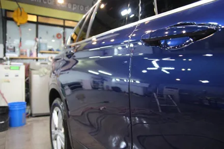 송도 판금도색 ★bmw x3★뒷범퍼,뒷휀다,뒷도어도색 외형복원 전문점 송도 ◆오토엠◆ / 인천 송도동