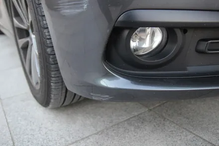 bmw320d 앞 뒤범퍼 자차 보험수리로 부분도색 했습니다~!! / 인천 송도동
