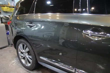 인천 송도 인피니티 qx60 도색+광택+실내크리닝 논스톱 작업이 가능합니다!! 자차 보험수리 ~! / 인천 송도동